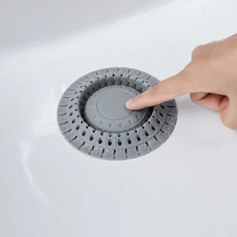 Siliconen Badkuip Haarstopper Gootsteen Zeef Antiverstopping Afvoerdeksel Filter Voor Badkamer Keuken