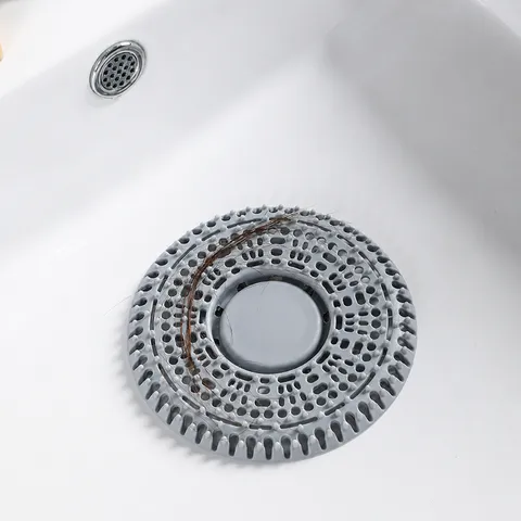 Siliconen Gootsteenzeef Haarvanger Afvoer Afdekking Vloerafvoer Filter Voor Keuken Badkamer En Douche Gootsteen Protector