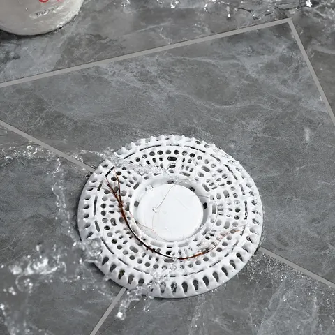 Siliconen Gootsteenzeef Haarvanger Afvoer Afdekking Vloerafvoer Filter Voor Keuken Badkamer En Douche Gootsteen Protector