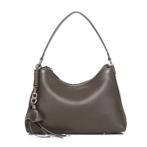 Borsa Hobo in Vera Pelle di Alta Qualità da Donna Borsa a Tracolla Morbida in Pelle Borsa Vintage con Nappa