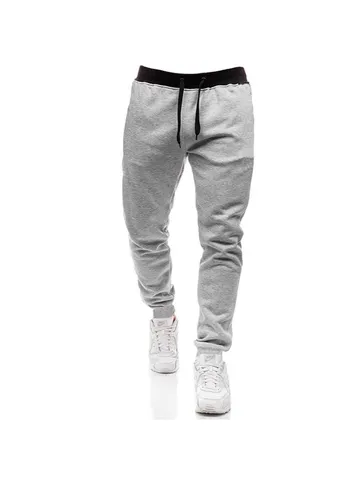 Ανδρικό Παντελόνι Φόρμας με Επένδυση Fleece Joggers με Στένωση Αθλητικό Κορδόνι Θερμικό Παντελόνι Προπόνησης από Μείγμα Βαμβακιού Χειμερινό