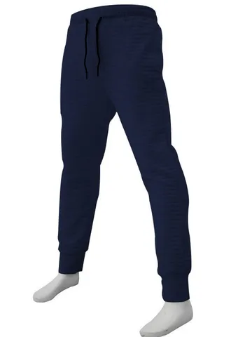 Men's Casual Jacquard Checkered Jogger Pants Loose Fit Drawstring Tapered Trousers Fashion Lattice Design Sweatpants For Men