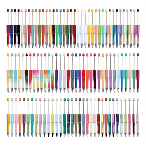 Stylo à Bille DIY Minimaliste Couleur Macaron Dégradé Stylo Rotatif Écriture Créative Fournitures de Bureau École Cadeau