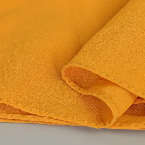 Écharpe Longue en Mousseline Unie pour Femmes Châle Léger et Respirant Foulard Hijab Accessoires Quotidiens de Mode