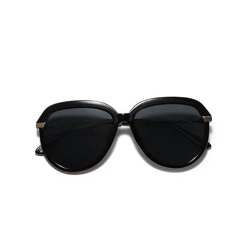 Retro Grote Vierkante Aviator Zonnebril Voor Dames Metalen Brillenpoten UV400 Bescherming Elegant High End Rijden Outdoor Mode