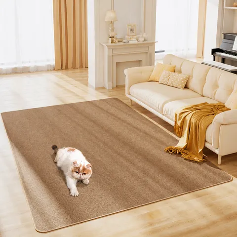 Alfombra Rascador para Gatos Alfombra para Mascotas Tablero Rascador Resistente al Desgaste para Descanso y Juego de Gatos Suministros para Gatos
