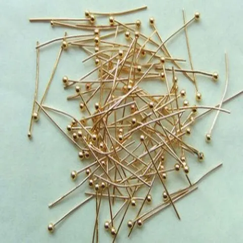 Tingles de Tête en Cuivre pour Fabrication de Bijoux Bricolage Artisanat Accessoires de Perlage en Métal Électroplaqué