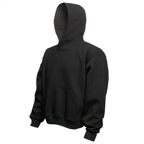 Sweat à Capuche Décontracté en Coton de Couleur Unie pour Hommes Coupe Ample Manches Longues avec Poche Doux Confortable Top