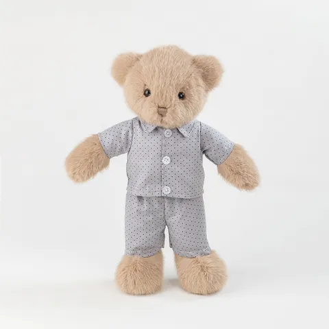 Brown Stuffed Teddy Bear Plush Toy Cute Animal Doll Soft Hugging Pillow Children Comforting Companion Birthday Gift
