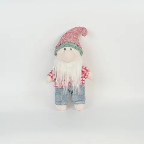 Weihnachten Weihnachtsmann Plüschtier Stoffpuppe Festliches Urlaubsgeschenk Süß Weich Heimdekoration