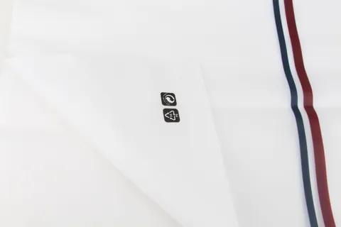 Sac d'Emballage en Plastique Givré Avec Poignée et Design Rayé Sac de Rangement Étanche pour Serviette de Bain Organisation de la Maison