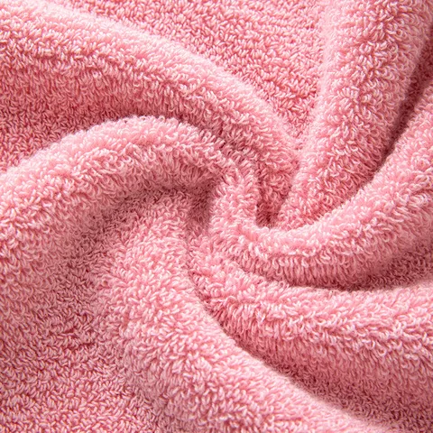 Gant de Toilette en Pur Coton Doux Absorbant Serviette Visage Couleur Unie Serviette Main pour Maison Salle de Bains