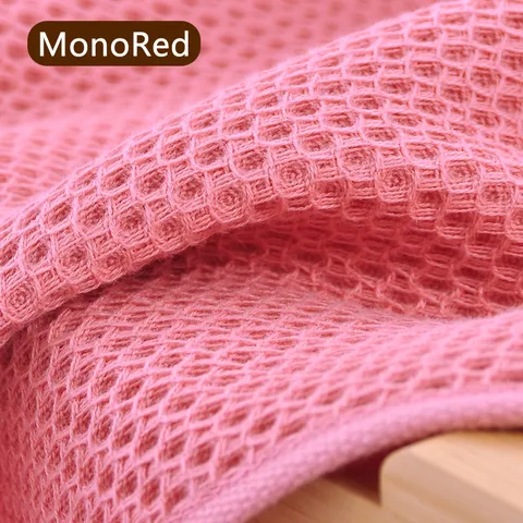 Drap de Bain Gaufré en Pur Coton Doux Respirant Absorbant Séchage Rapide Tissage Alvéolé Japonais Grand Drap de Bain Pour la Maison
