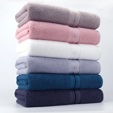 Pure Cotton Bath Towel Soft Absorbent Hotel Quality Large Bath Towels For Home Bathroom Spa Travel