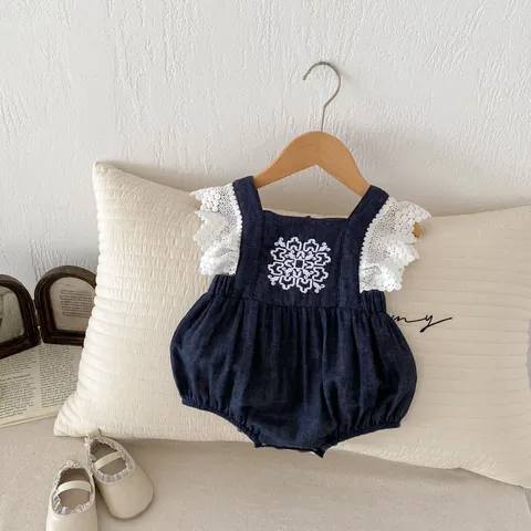 Infant Baby Girls Summer Clothing Set Cute Cotton Short Sleeve Top Shorts Romper Dress Sweet Toddler Outfit