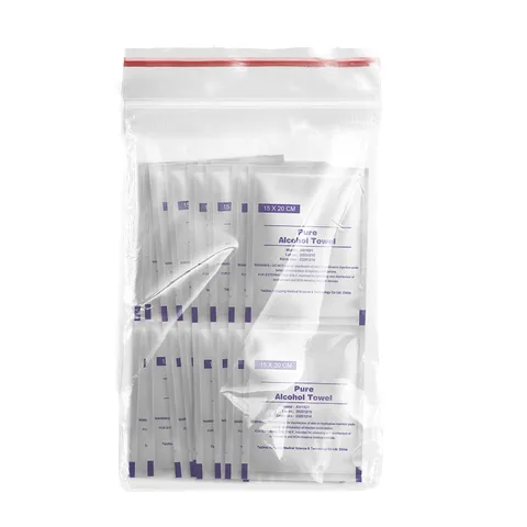 Antiseptic Alcohol Saturated Disposable Prep Pads For Daily Cleansing And Manicure Hygiene Portable Individually Wrapped Cleaning Wipes