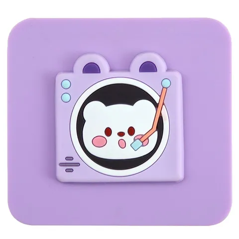 Cute Cartoon Folding Makeup Mirror Double Sided Portable Square Pocket Vanity Mirror Compact Table Mirror For Travel Daily Universal