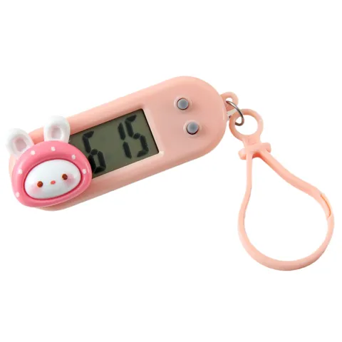 Mini Montre Électronique de Dessin Animé Portable Porte-Clés Animal Mignon Montre de Poche Numérique Cadeau Étudiant