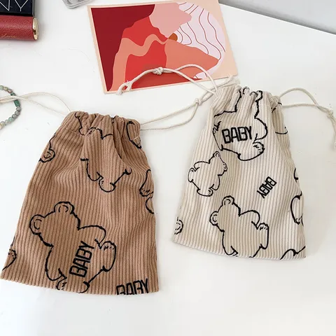 Cord Kordelzug Kosmetiktasche Mini Reise Make-up Organizer Beutel Kleiner Aufbewahrungsbeutel Für Lippenstift Schmuck Kleinkram Beutel Damen Mädchen