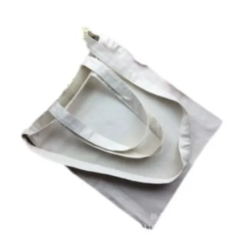 DIY Λευκή Μονόχρωμη Τσάντα Καμβά Casual Τσάντα Ώμου Οικολογική Επαναχρησιμοποιήσιμη Τσάντα Αγορών Για Σχέδιο