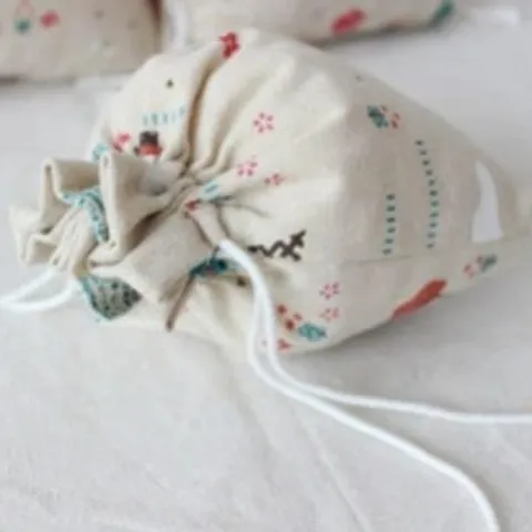 DIY Blanko Baumwollleinen Kordelzug Aufbewahrungstasche Naturbeutel Für Geschenk Süßigkeiten Schmuck Tee Handbemalter Organizer