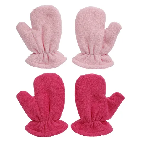 Kinderen Winter Polar Fleece Wanten Warm Verdikte Fleece Voering Handschoenen Voor Baby Jongens Meisjes Peuters Dagelijks Buiten