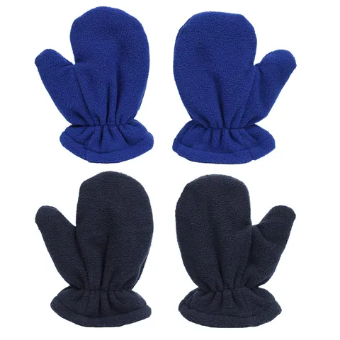 Kinderen Winter Polar Fleece Wanten Warm Verdikte Fleece Voering Handschoenen Voor Baby Jongens Meisjes Peuters Dagelijks Buiten