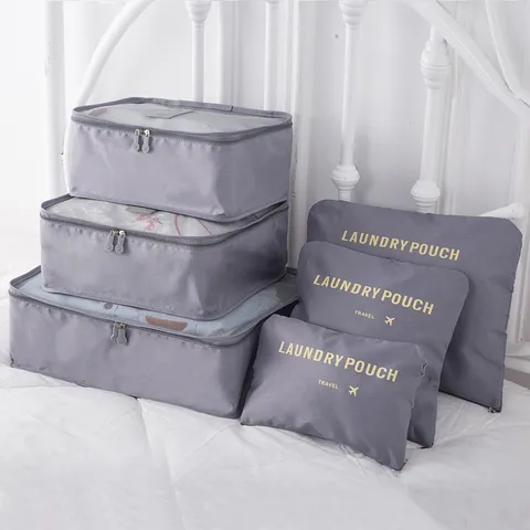 Reisopbergtassen Waterdichte Inpakblokken Bagage Organizer Voor Kleding Ondergoed Schoenen Reisaccessoires