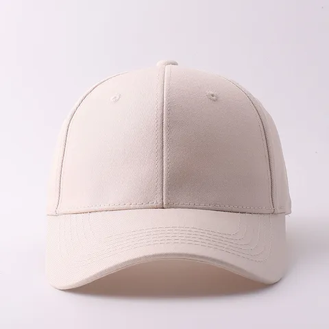 Unisex Effen Katoenen Honkbalpet Verstelbaar Harde Top Brede Rand Zonbescherming Casual Hoed Voor Buiten Sport