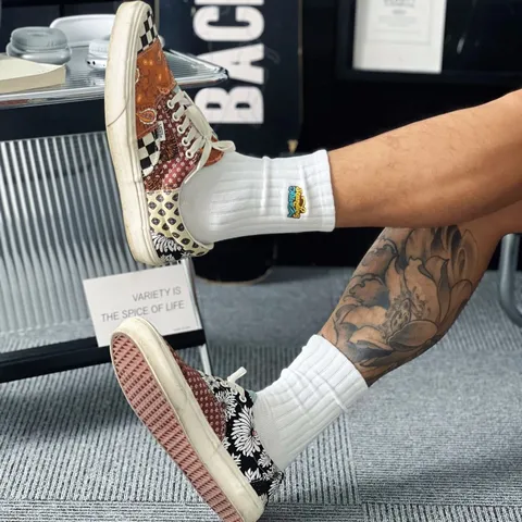 Cityboy Skateboard Crew Socks Snow Mountain Embroidery Cotton Sports Socks Unisex Casual Fashion Mid Tube Socks