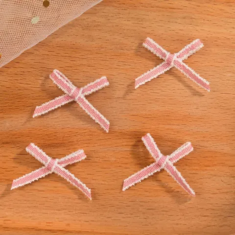 Mini Nœud Papillon en Polyester Décoration de Vêtement Couture Artisanat Fleur Nœud Pour Enfants Sous-vêtements Vêtements Cadeau Fournitures