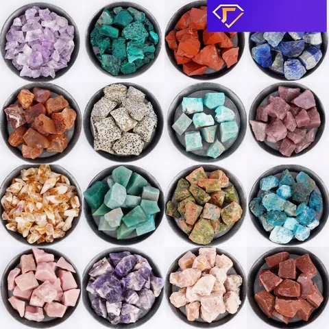 Natürlicher Bergkristall Rohstein Aromatherapie Diffusor Steine Unregelmäßige Kristallmineralproben Für Home Decor Büro Ornament