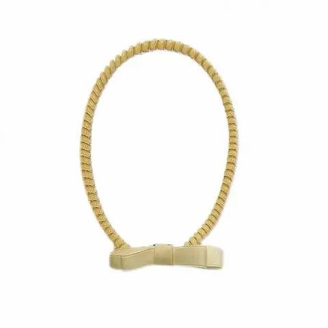 Anello per Capelli a Filo del Telefono alla Moda per Donna Con Fiocco Decorativo Elastico a Spirale Copricapo per Coda di Cavallo Accessorio