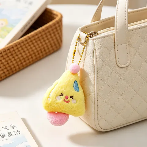 Süßer Plüsch Wetter Baum Haus Schlüsselanhänger Für Tasche Cartoon Puppe Schlüsselring Kleines Geschenk