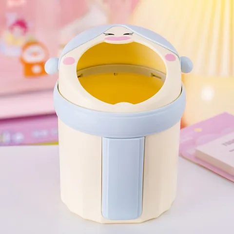 Cute Princess Pen Holder Large Capacity Desktop Stationery Storage Organizer Pencil Cup For Office School Desk