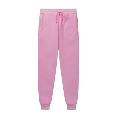 Unisex Fleece Lined Sweatpants Casual Winter Warm Joggers With Pockets Athletic Workout Pants For Men Women