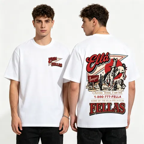 Camiseta de Mezcla de Algodón Casual para Hombre Estampado Gráfico Vintage Western Manga Corta Corte Holgado