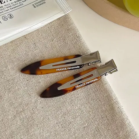 Κορεάτικο Jelly Dopamine Seamless Duckbill Hair Clip Cute Fresh Bangs Side Clip Plastic Hair Accessories For Women Girls