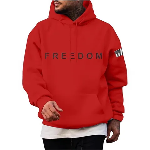 Sweat à Capuche Unisex Ample Décontracté Pullover Polyester Chaud Polaire Impression Graphique Manches Longues