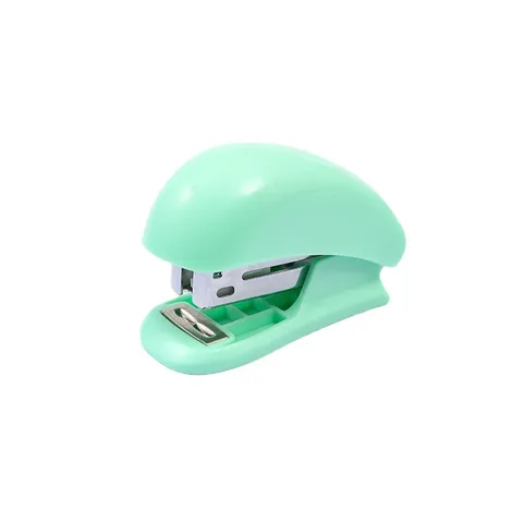 Mini Tragbares Heftgerät Ergonomische Handheftmaschine Macaron Farben Kleiner Tacker Für Schüler Schule Büro Schreibwarenbedarf