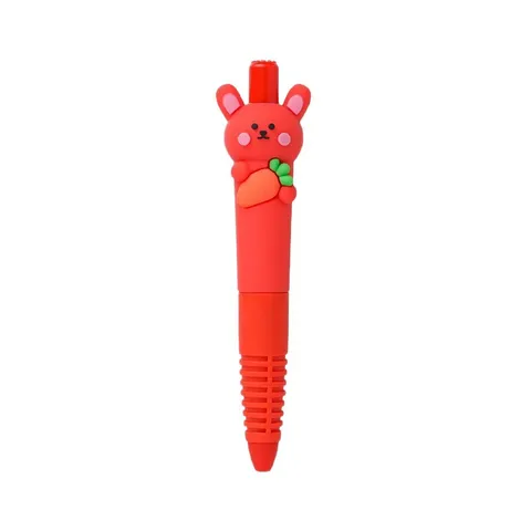Niedlicher Cartoon Tier Hase Form Druckkugelschreiber Kunststoff Kreative Mollige Tasche Sign Pen Für Studenten Büro Schule Schreibwaren