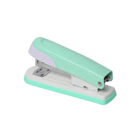 Macaron Color Mini Medium Stapler Plastic Metal Binding Machine For Office School Home Stationery Desktop Stapling Tool