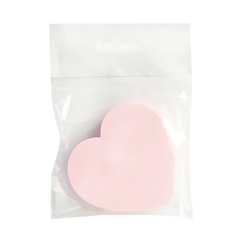 Notes Autocollantes Créatives en Forme de Cœur Rose Violet Motif Cœur Blocs-Notes Auto-Adhésifs Papier Épais Papeterie Pour Bureau École Étudiant Cadeau