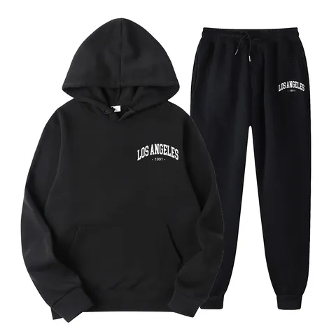 Conjuntos de sudadera con capucha de mujer