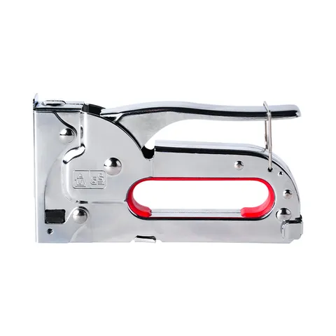 Heavy Duty Manual 3 In 1 Staple Gun Metal Steel Tacker For Fabric Upholstery Canvas Oil Wood Frame Home DIY Tool