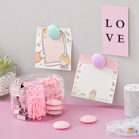 Macaron Kleur Desktop Organizer Bak Multi Compartiment Kantoorbenodigdheden Paperclips Binderclips Punaises Elastiekjes