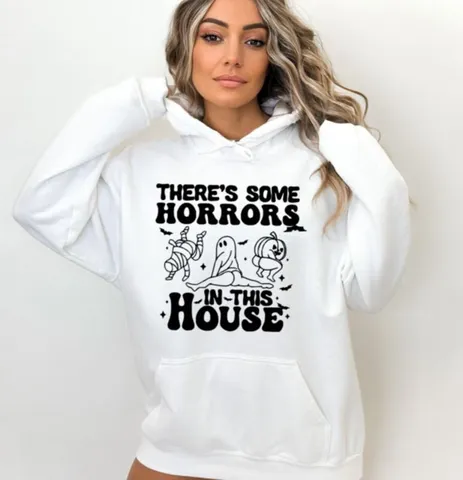 Sweat à Capuche Graphique Fantôme Halloween Pour Hommes Coupe Ample Polaire Manches Longues Décontracté Imprimé Top
