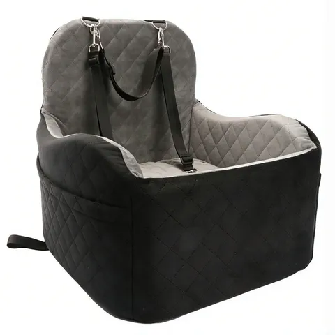 Safe Portable Dog Car Seat Soft Breathable Pet Booster Seat With Removable Washable Cushion For Small Medium Dogs