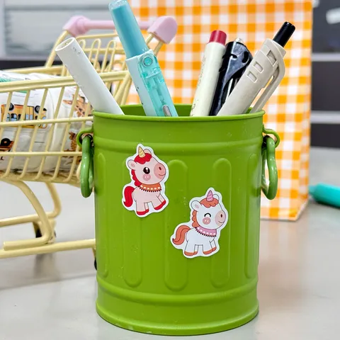 Cute Cartoon Animal Vehicle Kids Reward Stickers Decorative Adhesive Decals For School Craft Scrapbooking
