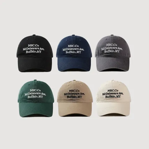 Casquette de Baseball Décontractée en Coton Brodé Lettre Réglable Protection Solaire Pare-soleil Chapeau Visière Mode Pour Hommes Femmes